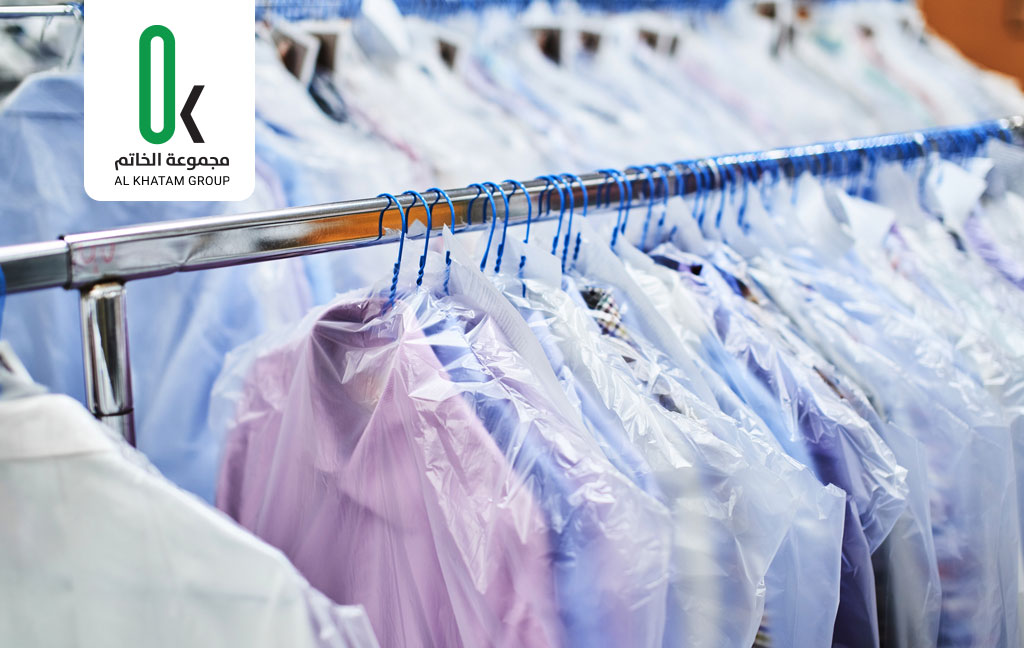 Image of laundry services provided by Al Khatam Group