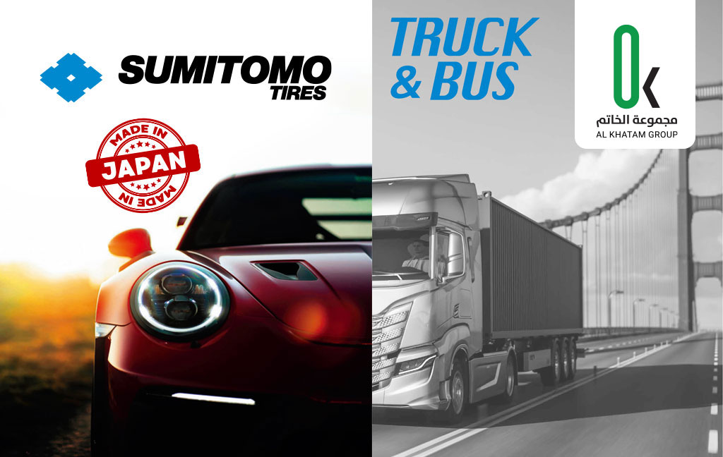 High-quality vehicle tires offered by Al Khatam Group